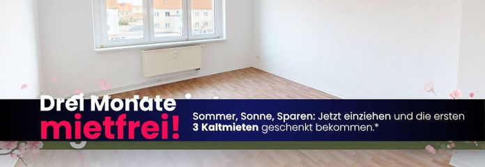 Your new feel-good home: Bright 3-room apartment with fitted kitchen and bathtub
