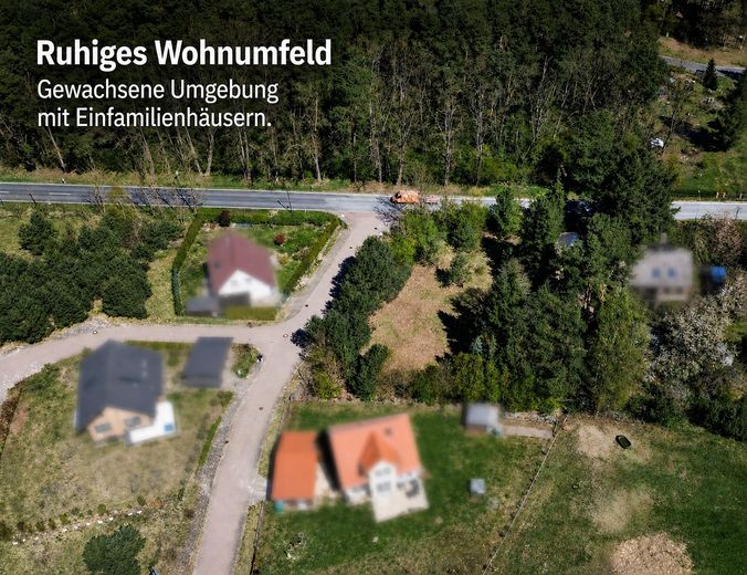 1.254 m² Baugrundstück nahe Stechlinsee – teilbar , ruhige Lage (provisionsfrei) – Wohnumfeld