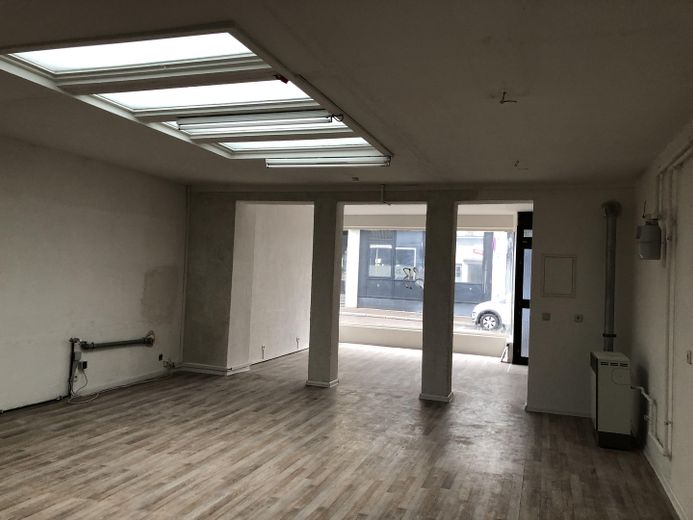 Sicht durch Räume nach vorn