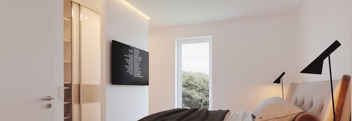 2 Schlafzimmer mit Ankleide