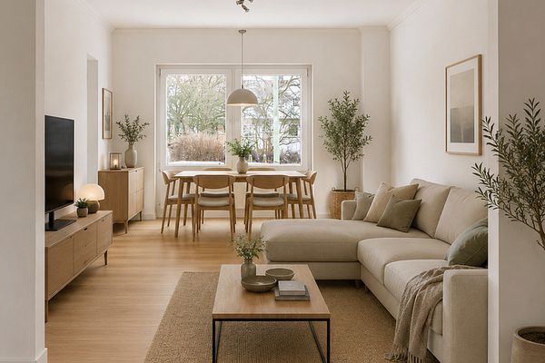 Plenty of space for the whole family – renovated terraced house, available for immediate occupancy & commission-free