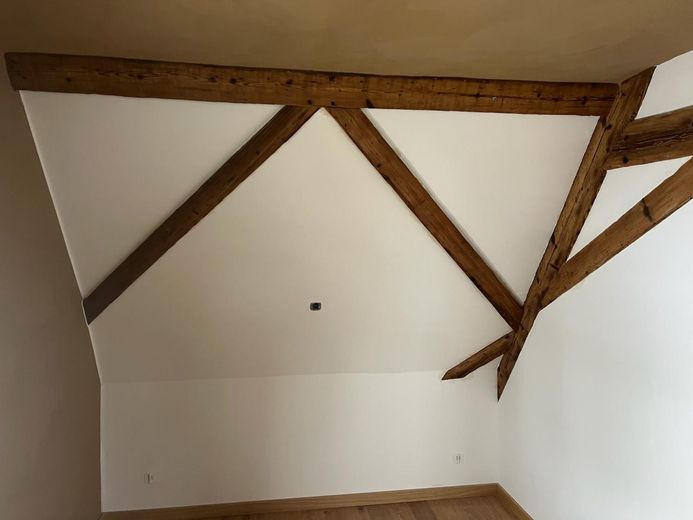 historischer Dachstuhl