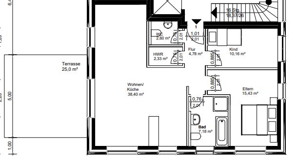 Moderne 3-Zimmer-EG-Wohnung mit Garten in zentraler Lage von Ibbenbüren – फोटो 16
