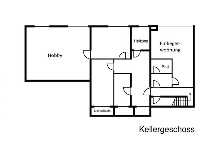 Kellergeschoss/Souterrain