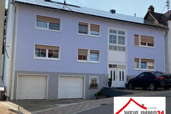 Preis Korrektur-2 FH mit toller Aussicht, gr. Garten, 2 Garagen & PV-Anlage in Battweiler(AW162)