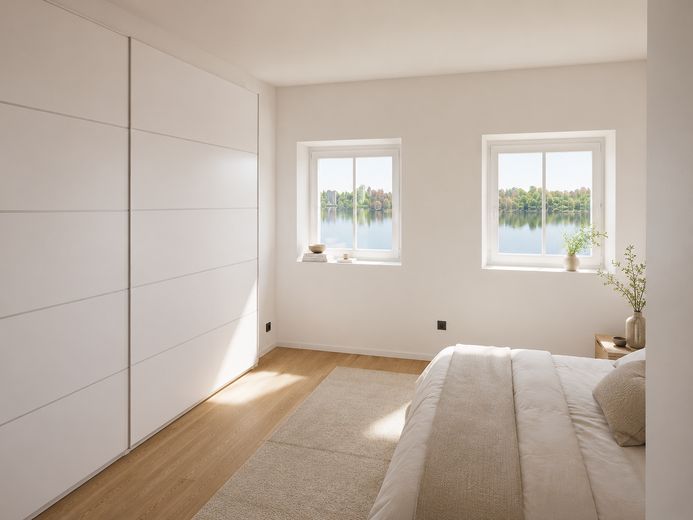 5% di ammortamento fiscale - Vivere con stile su 92 m² o affittare con rendimento – The Middle Apartment – Schlafen