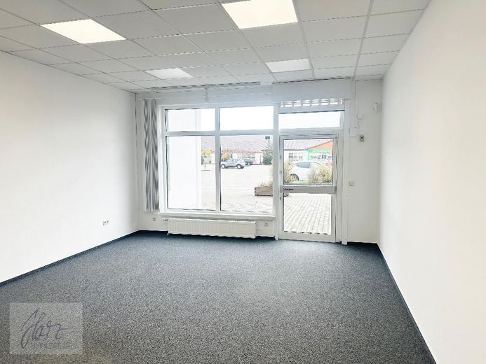 ***UNITÉ COMMERCIALE INONDÉE DE LUMIÈRE DANS LE PARC COMMERCIAL À NÜNCHRITZ*** - emplacement parfait pour votre activité ! – Geschäftsfläche mit Blick Richtung Eingangsbereich