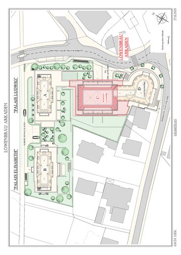 EXKLUSIVE 3-ZIMMER-NEUBAUWOHNUNG /LÖWENBRÄU-ARKADEN B A D   W Ö R I S H O F E N – Palais C