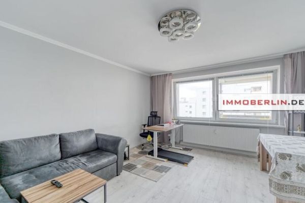 IMMOBERLIN.DE - Hell, komfortabel & sehr gepflegt! Wohnung mit Südwestbalkon