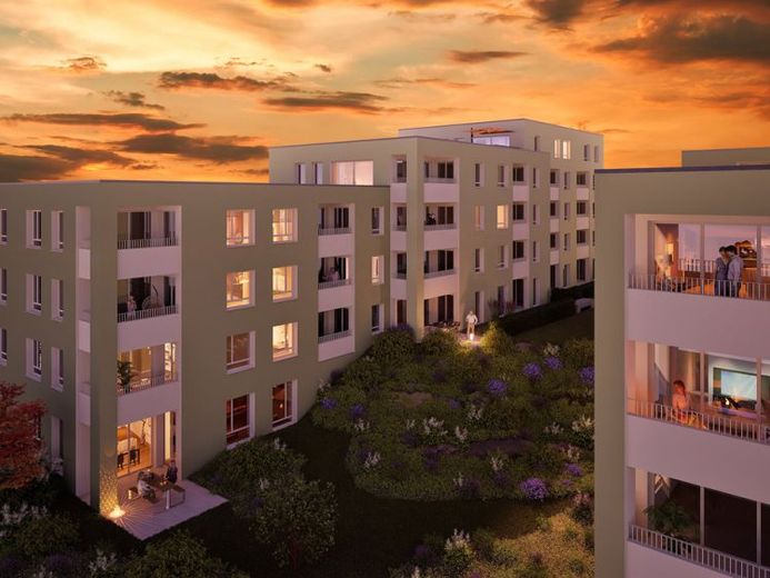 Nuovo centro di Friedrichshafen-Fischbach !
Esclusivo attico di 5 locali con ampia terrazza sul tetto – Foto 1