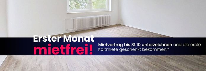 Kuschelzeit im neuen Heim – der erste Monat geht auf unser Konto: Gut geschnittene 4-Zimmer-Wohnung mit BALKON und EBK