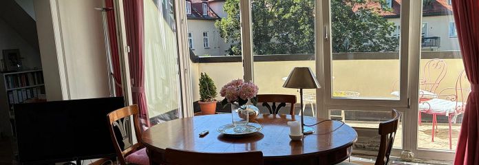 Меблированная квартира с террасой на крыше