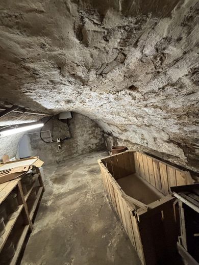 Bauernhof mit angrenzenden Grünflächen inkl Bachlauf – Gewölbekeller
