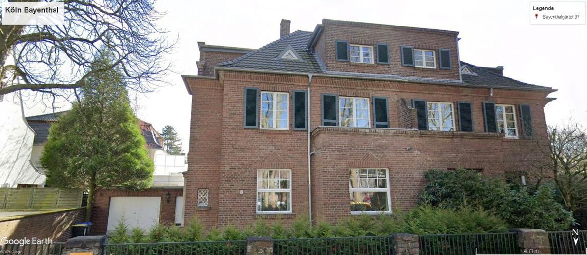 ein Domizil im Kölner Süden - anspruchsvolle Denkmal-Immobilie – Ansicht Straßenseite