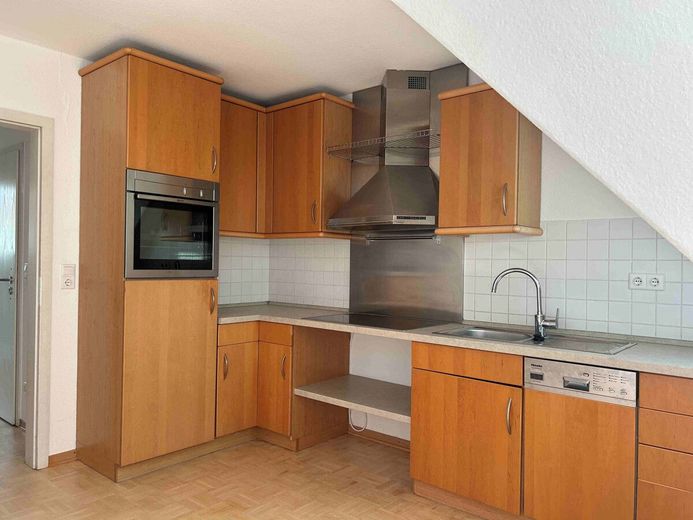 Komfortwohnen mit Ausblick - Ruhig und Zentrumsnah – Die Küche - untere Etage