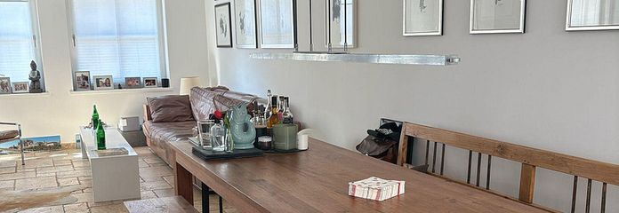 Blick in das Wohn- Esszimmer