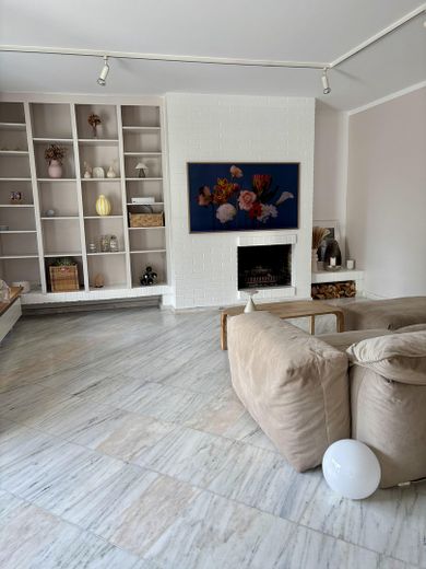 Moderne Doppelhaushälfte in Hemmingen – Wohnzimmer