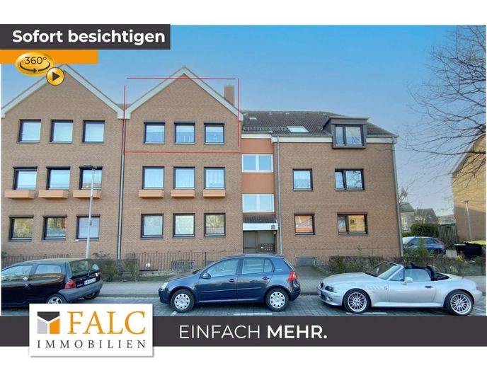 Komfortable, helle Maisonette-Wohnung in guter Lage – Titel..