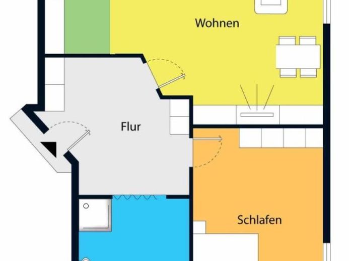 Wohlfühlwohnung mit großem Balkon und Tageslichtbad mit Dusche! – Foto 1