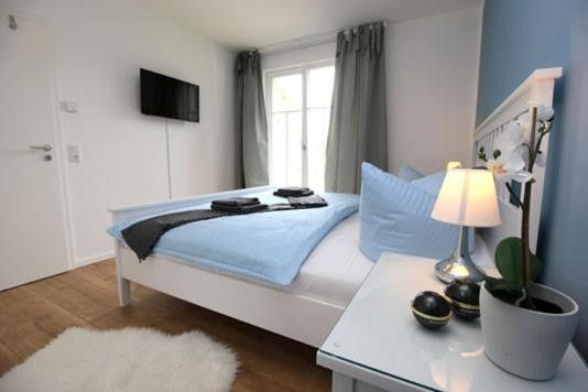Traumhafte Ferienwohnung in Top Lage in Dierhagen-Strand (350m) – Schlafzimmer