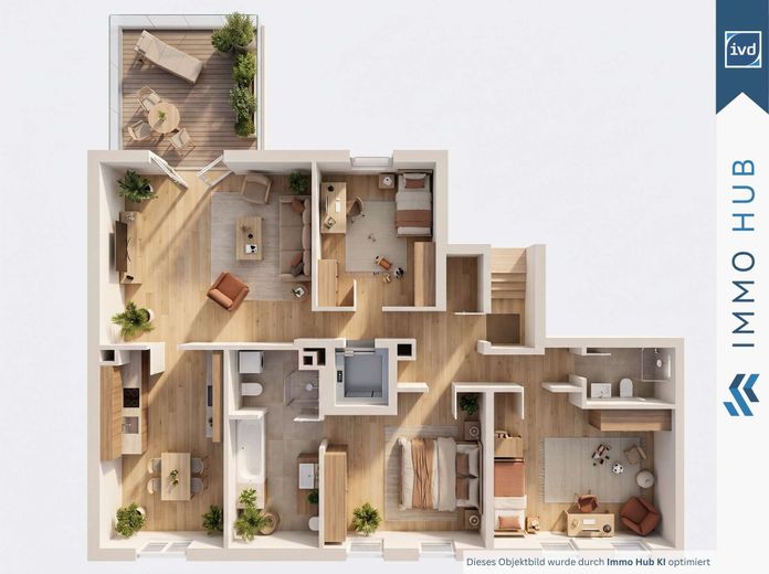 ++ Luminoso appartamento mansardato con terrazza sul tetto e ascensore direttamente nell’appartamento ++ – 3913839-7u31w5Q2qfrHzFNjxVuZ4kXo-01a01f27-3815-7033-b99a-2768485fc88c_3d_3D-Bearbeitung.jpg