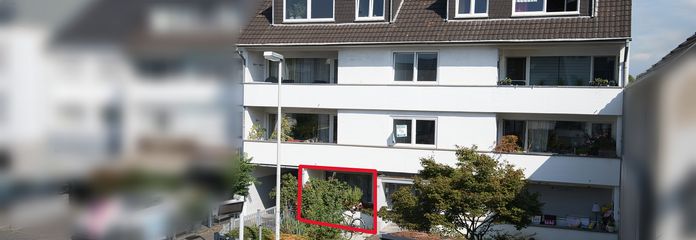 Verhuurd appartement op de begane grond in Bonn-Duisdorf met garage – Außenansicht