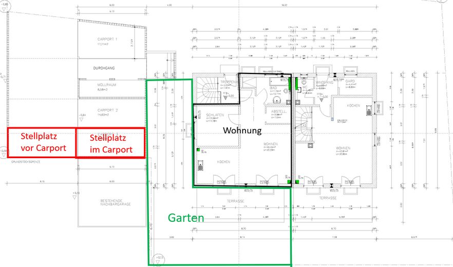 Überblick zur Wohnung