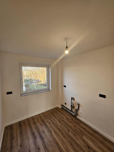 Küche mit neuen Anschlüssen