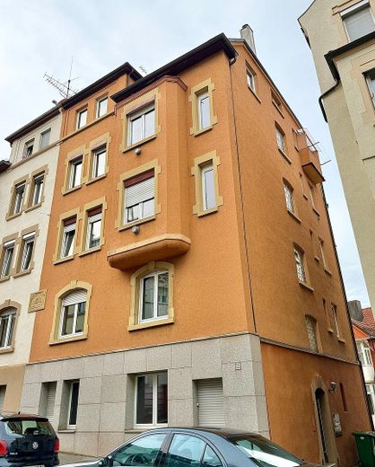 Primera ocupación tras la renovación en Stuttgart Este – Außenansicht