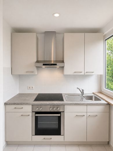 Provisionsfreie 1-Zimmer Wohnung mit TOP Anbindung - Renditestark! – Küche KI-generiert