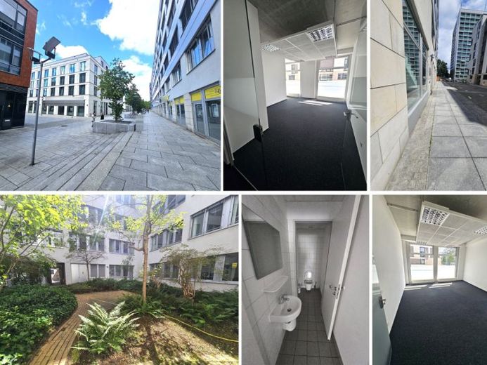 ¡Superficie de oficina en la planta baja de un gran complejo comercial junto a la estación central de Dresde! ¡Plaza SUV en garaje subterráneo posible! – Foto 1