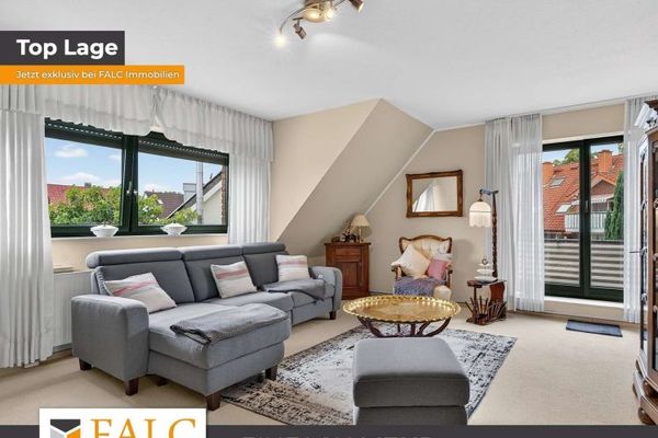 Attraktive Maisonette-Wohnung mit Kaminofen und Klimaanlage in beliebter Lage von Haltern am See !!