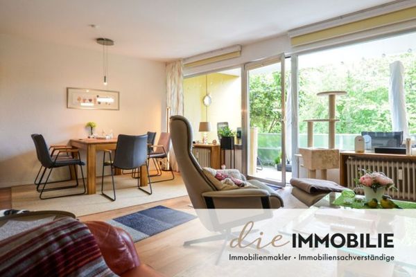 Luminoso e accogliente: appartamento di 3 locali disponibile con balcone esposto a sud e garage