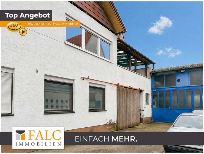 Liegenschaft zur Projektentwicklung mit Wertsteigerungspotential – Außenansicht - Hinterhaus