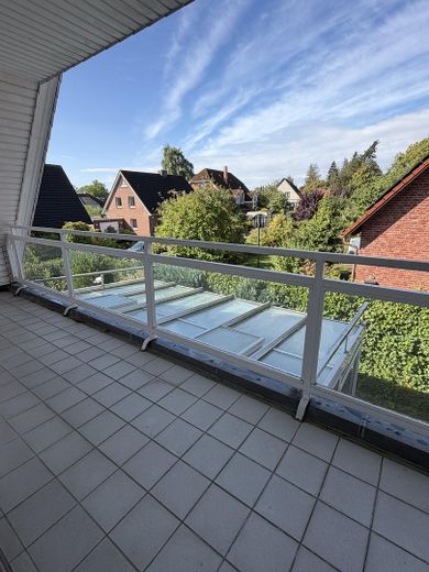 Exclusief wonen op een toplocatie in Lübeck - 160 m² woonoppervlakte op 777 m² eigen grond – Blick vom Balkon/Schlafzimmer