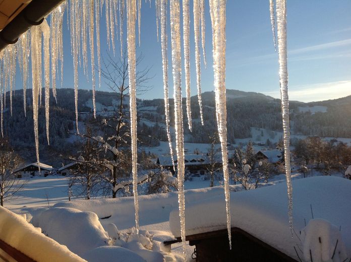 Privatverkauf EFH in Oberstaufen-Weißach, – Blick vom OG Richtung Süd/West
