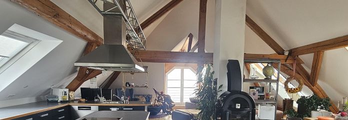 Küche und Esszimmer 