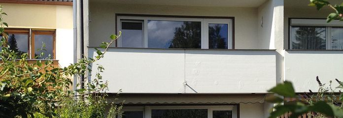 affascinante casa a schiera a Gröbenzell, 4 locali, anno di costruzione 1968, risanata nel 2013, – Rückansicht