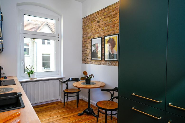 Stijlvol volledig gemeubileerd appartement van 65 m² in een oud gebouw met balkon – direct aan het Stadtpark Steglitz – Foto 9