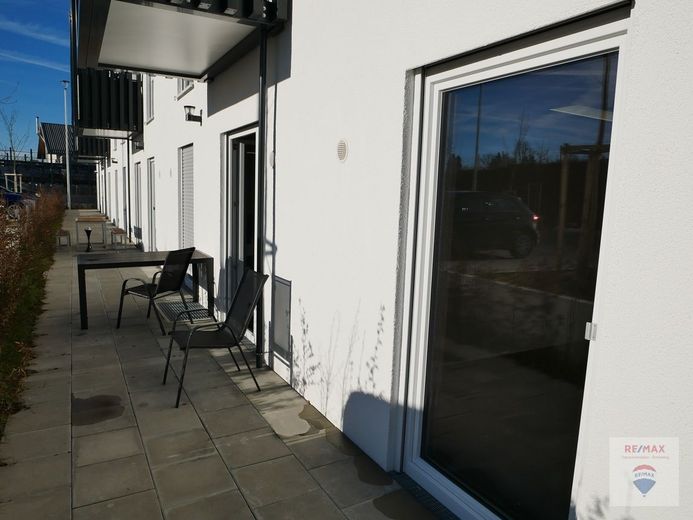 Arbeiten in einem attraktiven Wohn- &amp;  Gewerbepark am Ammersee – Terasse