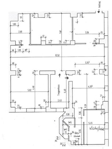 Loftbüro im Backsteingebäude am beliebten Eigelstein – Grundrissplan 2.OG