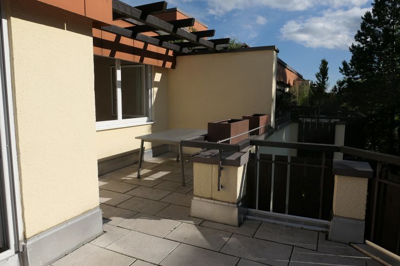 Terrasse zum Schlafzimmer