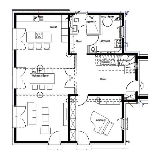 Modernes freistehendes Einfamilienhaus mit viel Platz & großem Garten | Baujahr 2021 – Foto 22