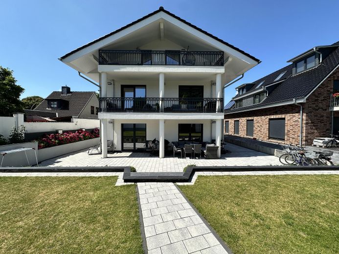 Moderne Wohnung im Neubau mit Balkon & energieeffizienter Ausstattung in Geesthacht – Gartenbereich
