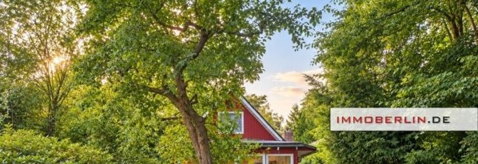 IMMOBERLIN.DE - Piccola casa su un terreno idilliaco vicino alla Havel