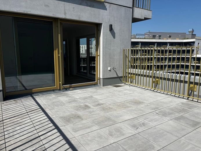 Prima occupazione | Appartamento di nuova costruzione con 2 locali, terrazza sul tetto e vista sulle Alpi – Dachterasse1
