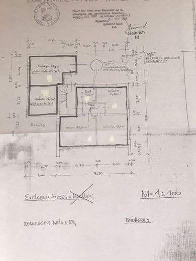 Charmantes 2-Familienhaus in Frasdorf - Zwei Wohneinheiten und viel Entwicklungspotenzial – Frasdorf_Grundriss_Erdgeschoß