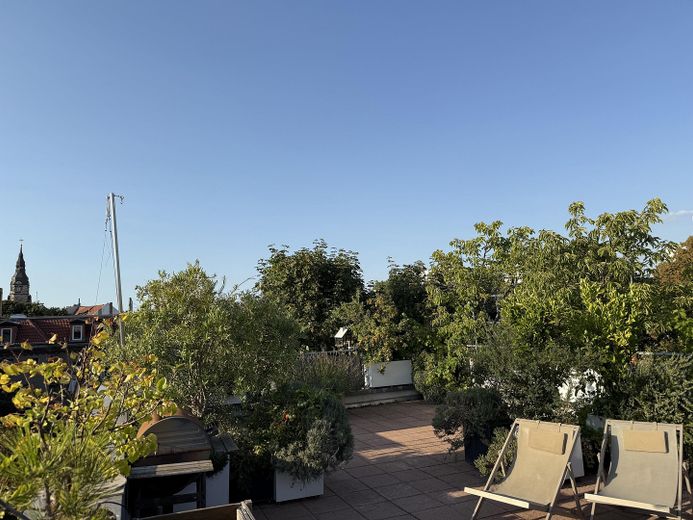 Listed monument-protected maisonette · 137m²· 70 m² roof terrace · elevator · vacant · Leipzig Zentrum-Nord – Dachterrasse