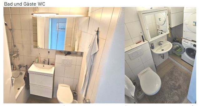 Wohnen auf Zeit: Möblierte 4-Zimmer-Wohnung mit Küche, Bad und Balkon – Foto 4
