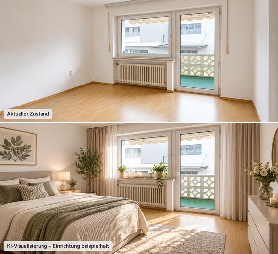 Viel Platz für die Familie – 4 Zimmer, 96 m², Balkon & Einbauküche – Foto 3